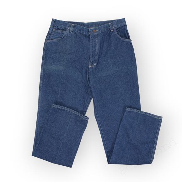 Vintage Misses 18 (actual 34x34.5) PointerBrand Denim Workwear MadeInUSA - Picture 7 of 11